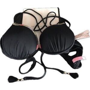 Victoria’s Secret gorgeous black push up bikini top